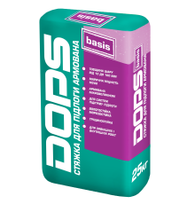 Dops Basis Стяжка для підлоги армована, 10-100 мм, 25 кг