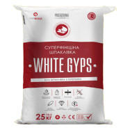 Aygips WG Saten White Gyps Шпаклевка гипсовая суперфинишная, 25 кг