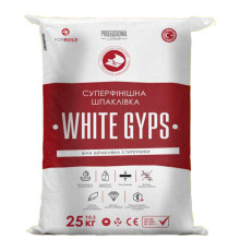 Aygips WG Saten White Gyps Шпаклевка гипсовая суперфинишная, 25 кг