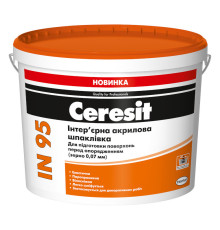 Ceresit IN-95 Шпаклевка интерьерная акриловая, 15 л