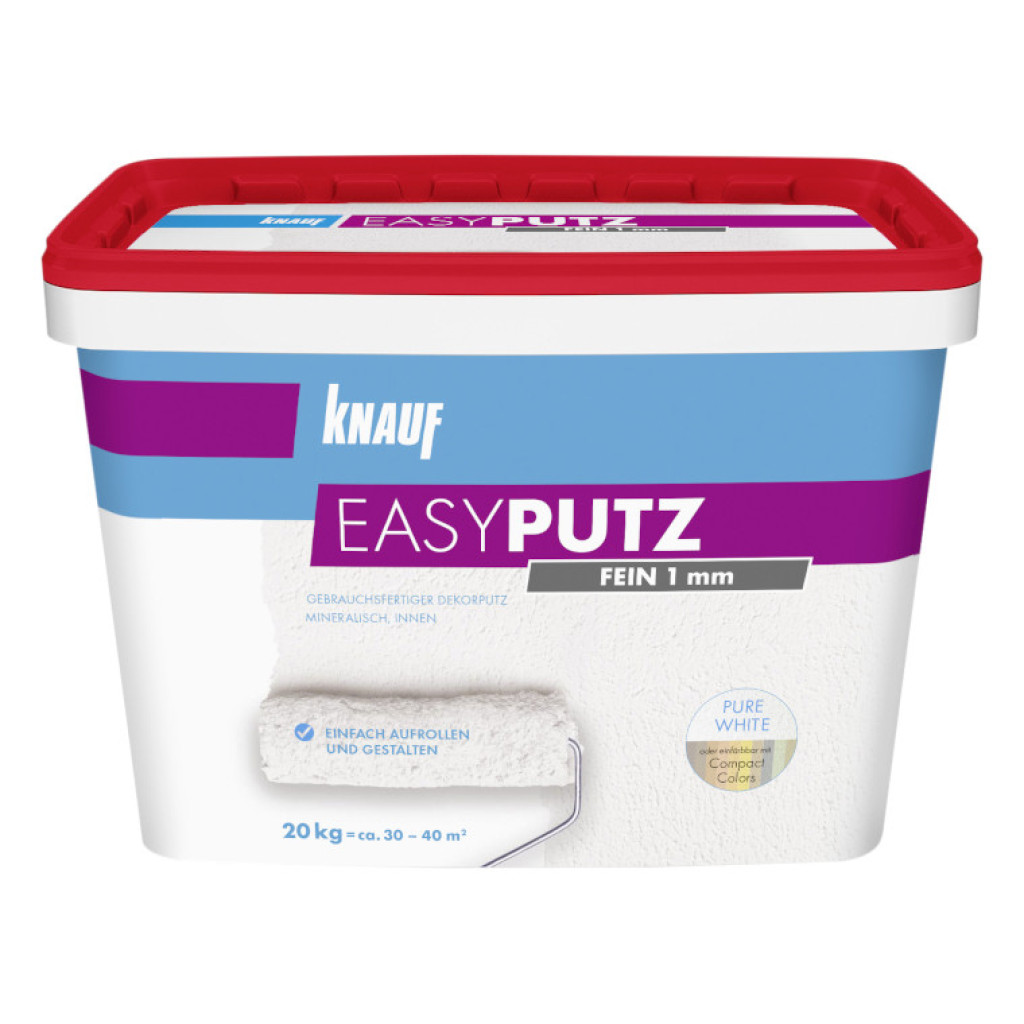 Knauf Easy-Putz Декоративна шпаклевка (0.5 и 1 мм), 20 кг