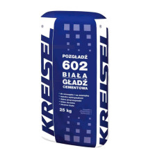 Kreisel 602 Шпаклівка цементна біла, 25 кг