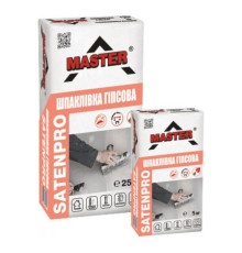 Master SatenPro Шпаклtвка гипсовая финишная для внутренних работ, 25 кг