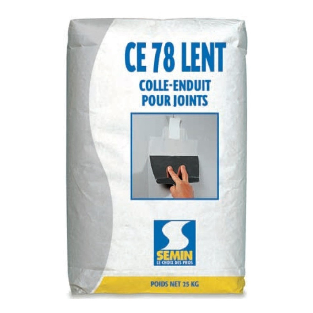 Semin CE-78 Lent Шпаклевка гипсовая для гипсокартона, 25 кг