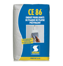 Semin CE-86 Шпаклевка высокопрочная для гипсокартона, 25 кг