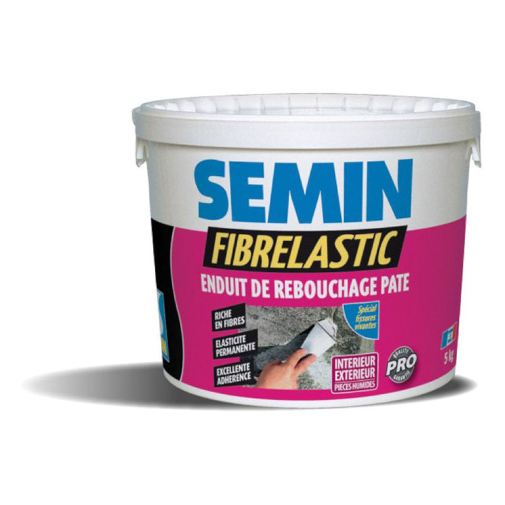 Semin Fibrelastic Шпаклевка полимерная, 5 кг