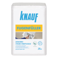 Knauf Фугенфюллер Шпаклевка гипсовая универсальная, 25 кг