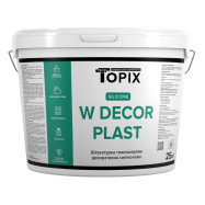 Topix W Decor Plast Silicone-Silicate Штукатурка декоративна фасадна силікон-силікатна, 25 кг