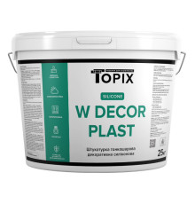 Topix W Decor Plast Silicone-Silicate Штукатурка декоративна фасадна силікон-силікатна, 25 кг