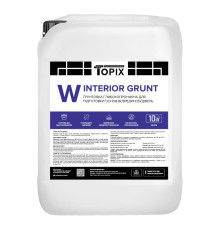 Topix W Іnterior Grunt Ґрунтовка для стін глибокого проникнення інтер'єрна, 10 л