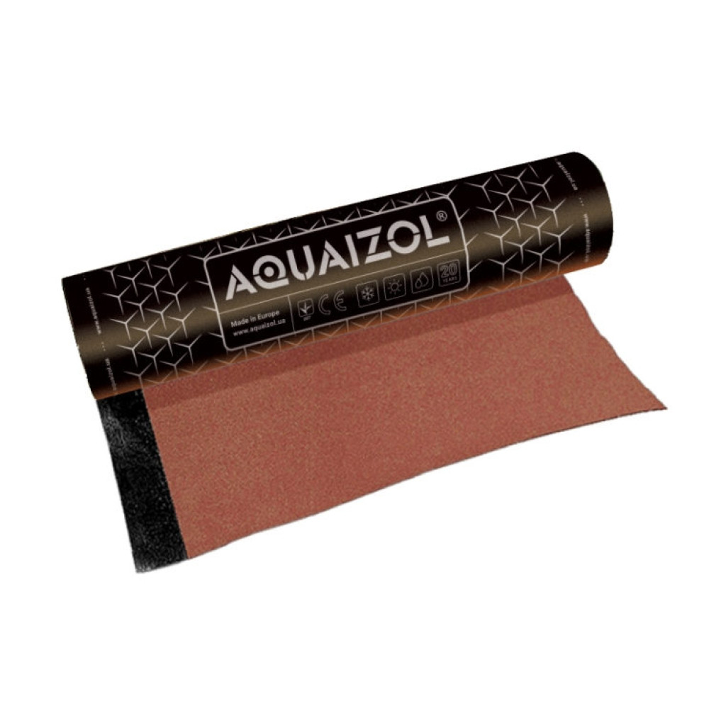Aquaizol Ендовый ковер Красный, 10 м²