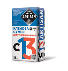 Artisan С-13 Клей для пенопласта, пенополистирола и базальтовой ваты, 25 кг