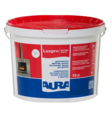 Aura Luxpro Extramatt Акрилатная краска для внутренних работ, белая и прозрачная, 9 и 10 л