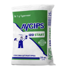 Aygips Izo Start Гіпсова штукатурка стартова, 25 кг