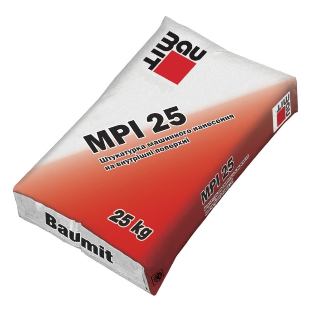 Baumit MPI 25 Цементно-вапняна штукатурка, 25 кг