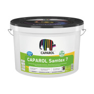 Caparol Samtex 7 E.L.F. Латексная интерьерная белая краска, 10 л
