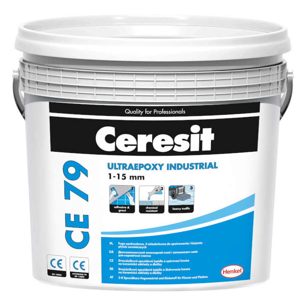 Ceresit CE-79 Химически стойкий эпоксидный заполнитель швов и клей, 5 кг