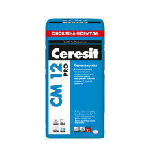 Ceresit CM 12 Pro Клей для керамогранита и искусственного камня, 27 кг