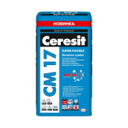 Ceresit CM 17 Aero Super Flexible Эластичный клей для плитки, 25 кг