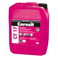 Ceresit CT 17 Грунтовка глубокопроникающая, 2, 5 и 10 л