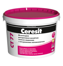 Ceresit CT 77 Мозаїчна штукатурка декоративна, кольори в асортименті, 1.4-2 мм, 14 і 28 кг