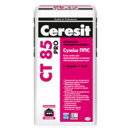 Ceresit CT 85 Pro Смесь для приклеивания и армирования пенопласта и пенополистирола, 27 кг