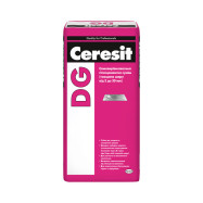 Ceresit DG Самовыравнивающая гипсоцементная смесь для пола, 3-30 мм, 25 кг