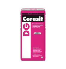 Ceresit DG Самовыравнивающая гипсоцементная смесь для пола, 3-30 мм, 25 кг