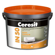 Ceresit IN 50 Basic Акриловая белая краска для внутренних работ, 10 л