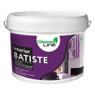Green Line Interior Batiste Латексно-силиконовая белая интерьерная краска, 10 л