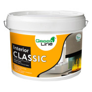 Green Line Interior Classiс Акриловая белая краска для внутренних работ, 10 л