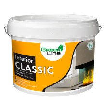Green Line Interior Classiс Акриловая белая краска для внутренних работ, 10 л