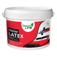 Матлатекс Green Line Interior Latex Латексная белая интерьерная краска, 10 л