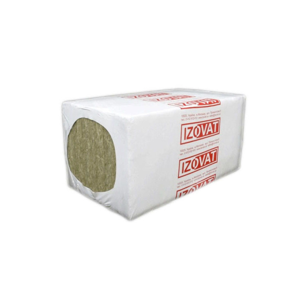 Izovat 45 Базальтовая вата 50*1000*600 и 100*1000*600 мм