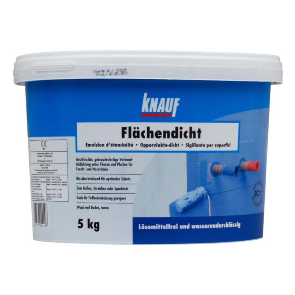 Knauf Мастика для гидроизоляции Флэхендихт, 5 кг