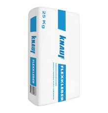 Knauf Флексклебер Белый клей для плитки, керамогранита и камня, 25 кг