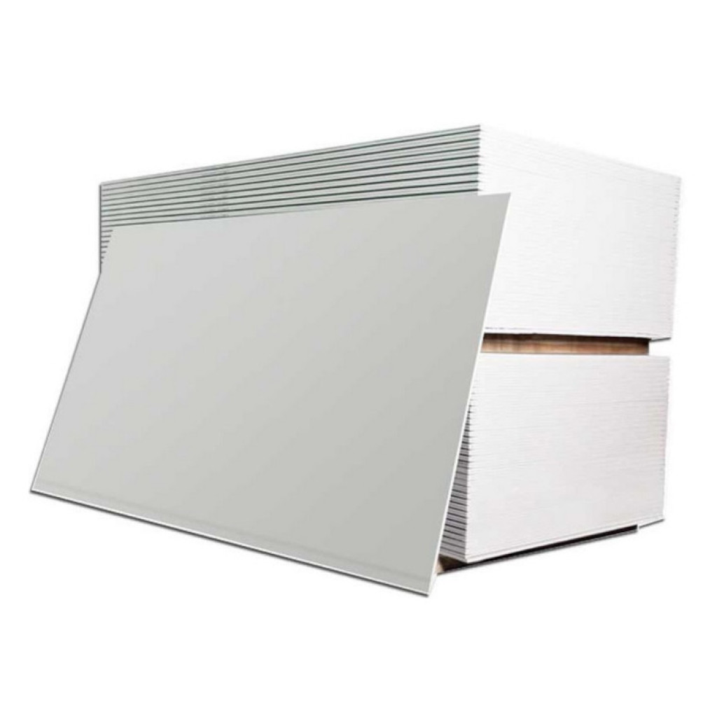 Knauf Гіпсокартон стіновий звичайний 12,5*1200*2000/2500/3000 мм