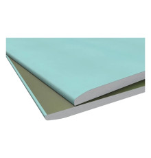 Knauf ГКП влагостойкая, 2000*1200*12.5, 2500*1200*12.5 и 3000*1200*12.5 мм