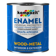 Kompozit Эмаль алкидная универсальная серая, 0.9 и 2.8 кг