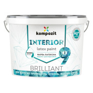 Kompozit Interior 9 Латексная белая интерьерная краска, 4.5 л