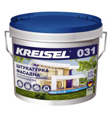 Kreisel 031 Штукатурка Короїд декоративна фасадна силіконова 1.5, 2 і 3 мм, 25 кг
