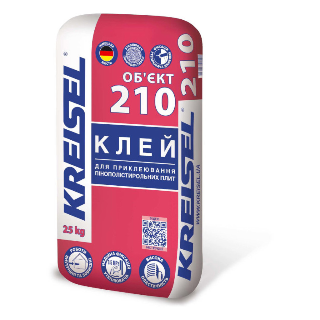 Kreisel 210 Клей для ППС и пенопласта, 25 кг