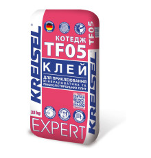 Kreisel Expert TF05 Клей для приклеивания пенопласта, пенополистирола и минеральной ваты, 25 кг