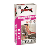 Master Flex Высокоэластичный клей для плитки любого размера, 25 кг