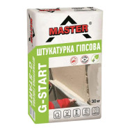 Master G-Start Гипсовая штукатурка стартовая, 30 кг