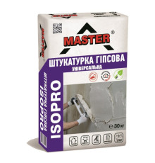 Master Isopro Гіпсова штукатурка з перлітом універсальна, 30 кг