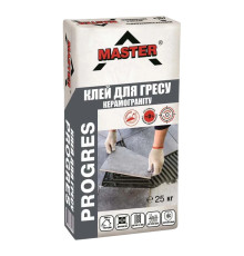 Master Progres Клей для плитки и керамогранита, 25 кг