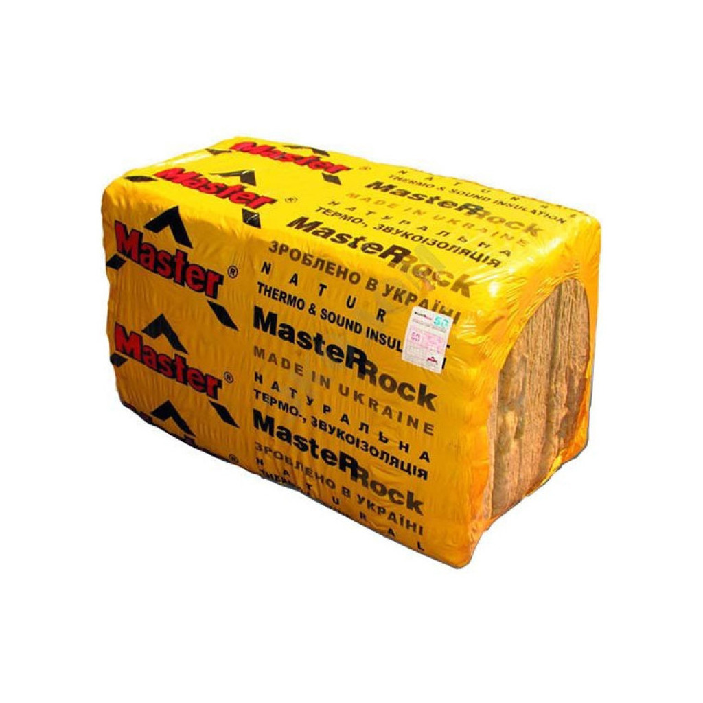 Master-ROK 30 Минераловатная плита, 50*1000*600 и 100*1000*600 мм