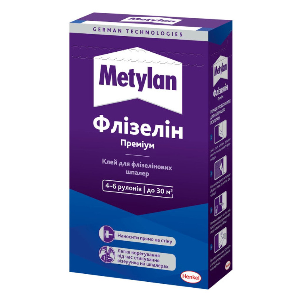 Metylan Флізелін Преміум Обойный клей, 250 гр