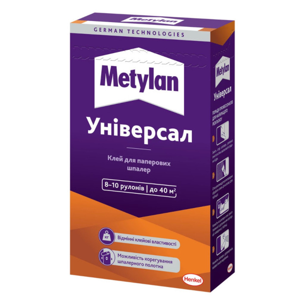 Metylan Універсал Клей для бумажных обоев, 250 гр